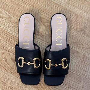 Gucci horsebit sandal size 38